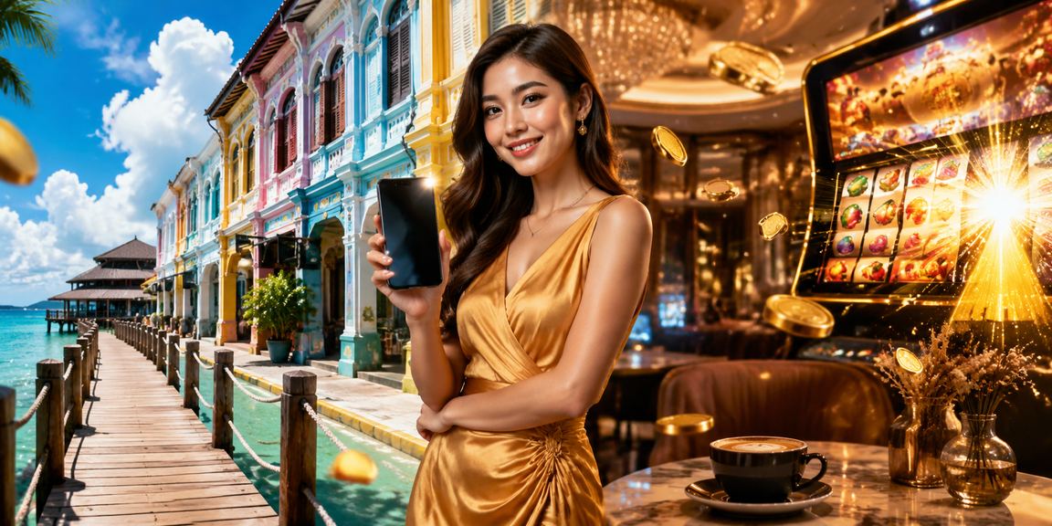 Permainan slot dan meja kasual di Pulau Pinang melalui telefon pintar